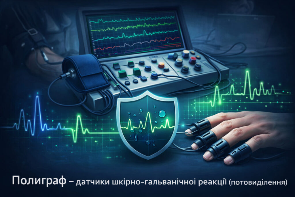 Полиграф та датчики шкірно-гальванічної реакції